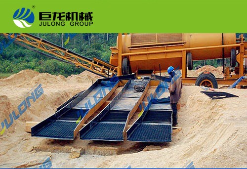JL100可移動(dòng)淘金車